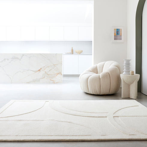 Oldham Movement Natural Rug